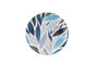 Hermia Multi Leaf Juego de 6 Platos de Postre de Porcelana Multicolor